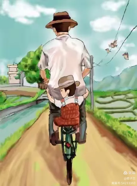 今天是爸爸去世十年纪念日我为父亲送上一首歌曲《父亲》表达女儿的思念之情